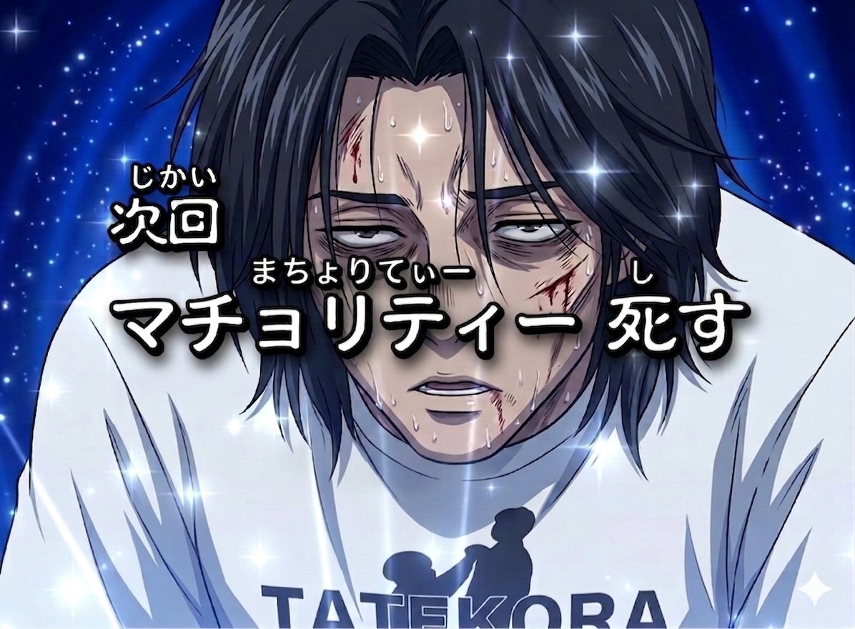 100日後に逮捕されるマチョリティー tweet media