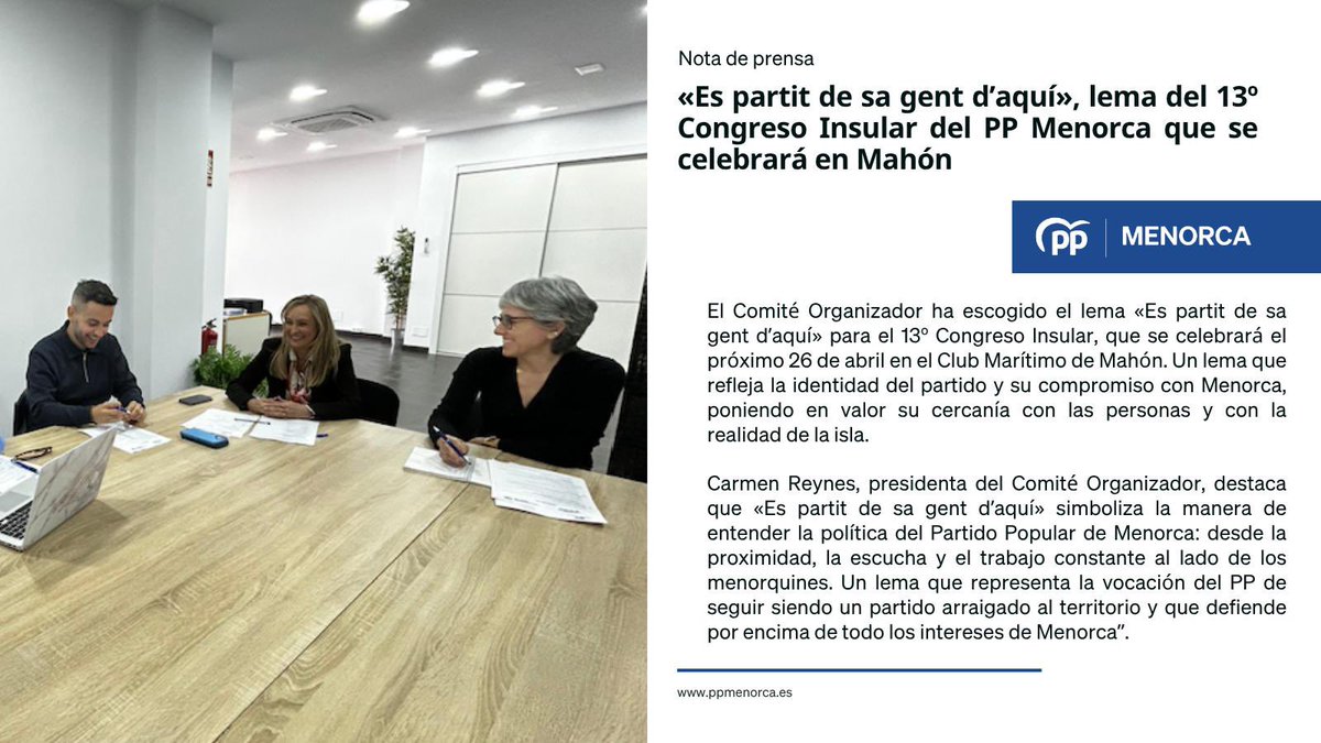 PP Menorca tweet media