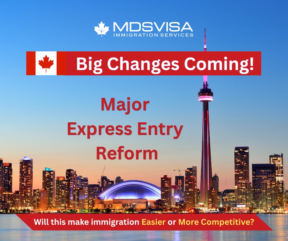 MugaRajbhandari's tweet image. IRCC is proposing a major #ExpressEntry reform 

❌ FSW, CEC &amp;amp; FST may be removed
✅ ONE simplified pathway
📊 Focus on labour market needs
⚡ Easier process
Still a proposal (Consultations Spring 2026)
Will this make immigration easier or more competitive?#CanadaImmigration