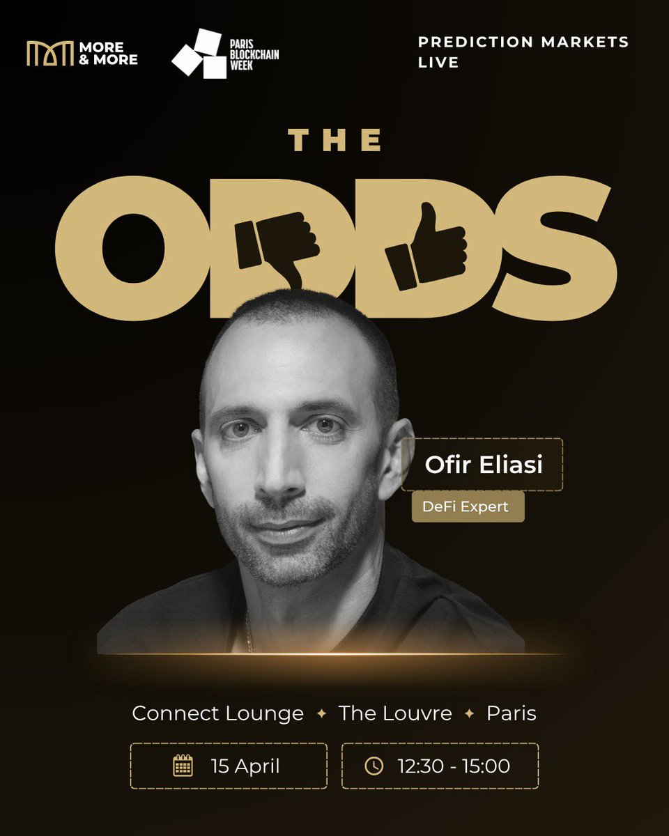 The Odds: Prediction Markets Live! tweet media