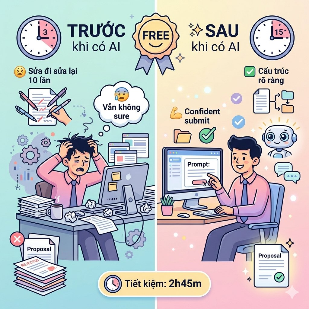 MrQuang1003's tweet photo. 📧 TRƯỚC khi có AI:
⏰ 3 giờ viết proposal
😩 Sửa đi sửa lại 10 lần
😰 Vẫn không sure

✨ SAU khi có AI:
⏰ 15 phút với prompt đúng
✅ Cấu trúc rõ ràng
💪 Confident submit

Tiết kiệm: 2h45m mỗi lần

Bạn đang mất bao giờ viết email? 👇 https://t.co/bBbKtvhVIe