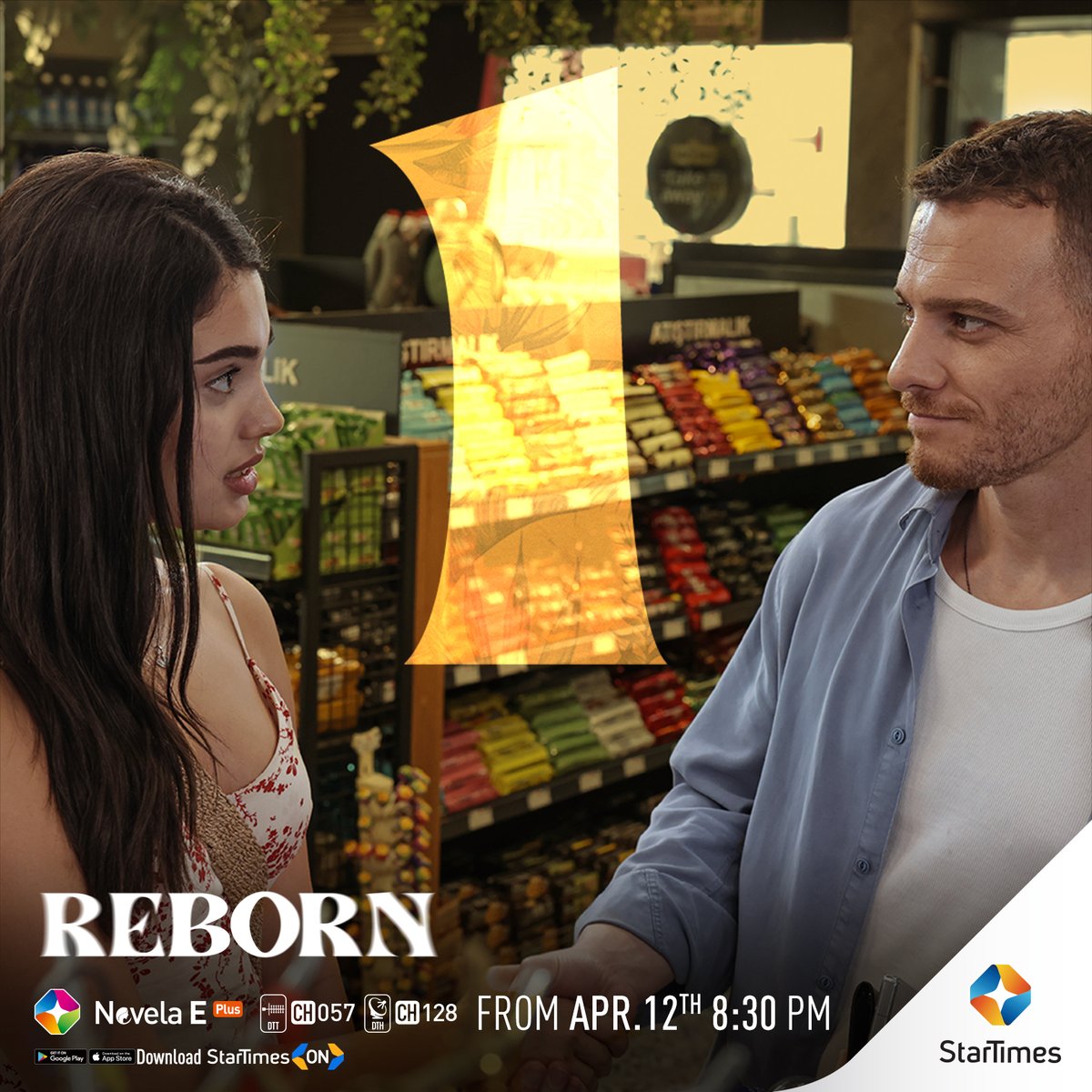 StarTimes_Ng's tweet image. New series "Reborn", starting on April 12 at 8:30pm on ST Novela E Plus.

#reborn #tvseries #drama