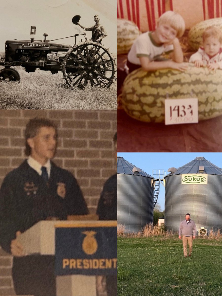 MyAgData's tweet photo. Chad Greenlee’s Farming Roots 🌽🚜

@chadjg currently serves MyAgData as Channel Manager, working with partners to make FSA-approved electronic acreage reporting a reality for the growers we serve. Chad comes from a multigenerational farming family with deep roots in production agriculture. Their operation focused on both row crops and produce, supported by hands-on irrigation management that was critical to maintaining consistent yields. Like many family farms, it was a true family effort.

On one side of his family, his ancestors were among the early settlers of the town where he was raised. They raised livestock and grew a number of crops, but were predominantly cotton farmers who helped establish both the local agricultural economy and the broader community. Agriculture remains an important part of his family today, with relatives still actively involved in farming and the cattle business. While Chad's career path pulled him into the precision ag space, he's able to lend a helping hand whenever there's a need.

Agricultural leadership and youth development have been central to Chad’s journey. He was highly active in FFA, where he held multiple leadership roles, offices, and exhibited cattle. He later spent seven years fitting cattle at national shows and sales across the country. Today, he continues to support agriculture and ag sales through his ongoing connection with his alma mater, Oklahoma State University.

Chad and his wife have both built their careers in agriculture and have three sons who share that same passion. Their sons are and have been actively involved in FFA and 4-H, taking on leadership roles, supporting camps and leadership programs, held offices, and continuing to stay engaged through alumni activities in both organizations.

Chad entered the precision agriculture space in the early 2000s and has spent more than two decades supporting producers and ag businesses through technology. His connection to MyAgData dates back to 2006, when he first met the team that would go on to found the company in 2012.

Over the years, Chad has worked closely with growers in a variety of roles, experiences that ultimately prepared him for what he considers the most rewarding chapter of his career, serving farmers in the capacity he's in at MyAgData.

#ThrowbackThursday #FarmRoots #MyAgData #FarmFamily