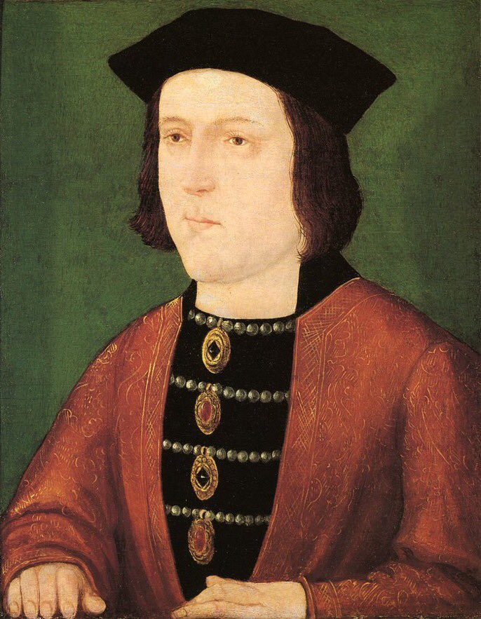 jdmccafferty's tweet image. 9 Apr 1483: d. Edward IV King of #England &amp;amp; Lord of #Ireland at the Palace of Westminster #otd Buried on 20 Apr 1483 at St George's Windsor  (NPG)
