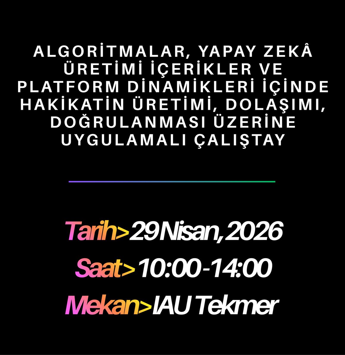 İletişim Fakültesi tweet media