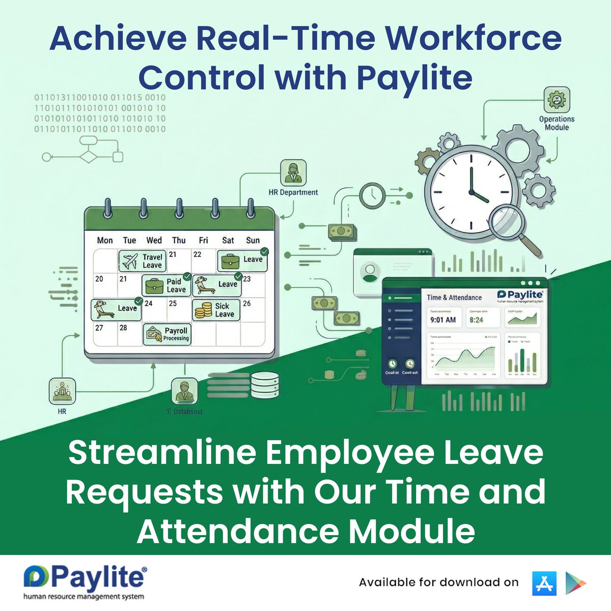 Paylite's tweet image. @Paylite enables employees to apply for leave, track leave balances, and monitor request status in real time through a #SelfServicePortal, eliminating manual follow-ups and approval delays.
paylitehr.com/request-demo.h…
#TimeAndAttendance #leavemanagement #HRTech #employeeexperience