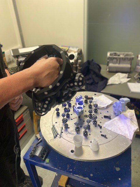 AandMEDM's tweet image. 3D scanning of machined classic Mini brake parts using handheld @Revopoint3d tracking scanner. 
#precisionengineering #ukmfg