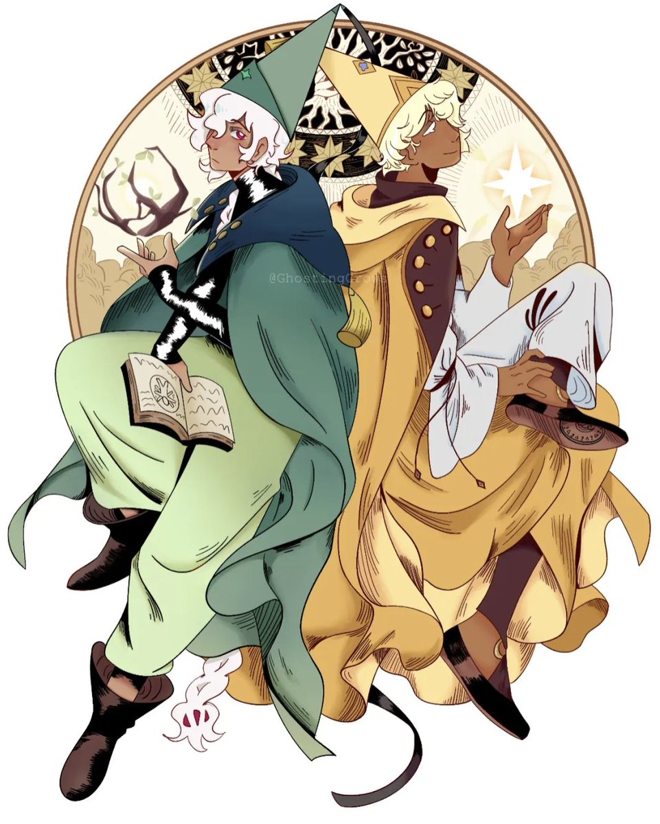 Y'all remember when I spent like 15 hours replicating that one Shirahama art as purelily because this art kinda haunts me

#witchhatatelier #wha #crk