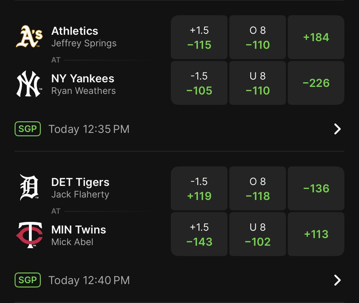 blazer_vegas's tweet photo. 🚨10 UNIT #MLB SUPERMAX LOCK OF THE DAY🚨

YESTERDAYS MAX WAS EZ AND NOW ITS TIME TO RUN IT UP MORE TODAY WITH A GUARANTEED WINNER

Sending to everyone that LIKES this post

(Must follow @blazer_vegas)

⬇️FREE VIP PACKAGE⬇️
https://t.co/DhE5bwt0cF

#GamblingX https://t.co/HpYlKSdWau
