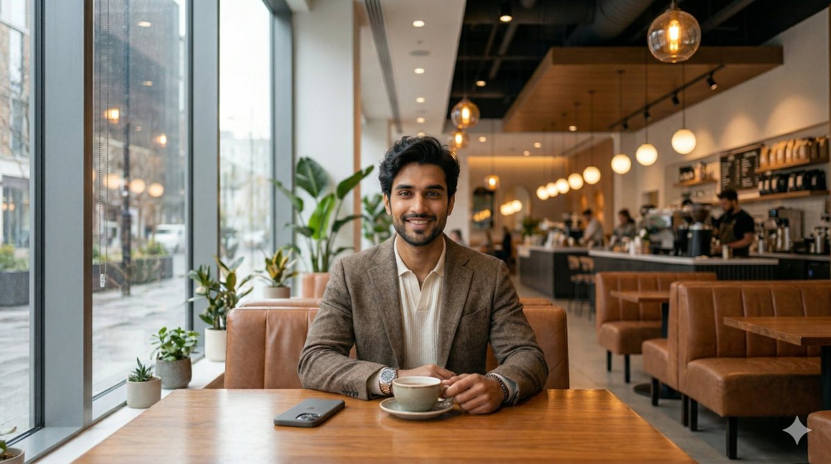 myentireself's tweet image. Evening tea and intentional pauses. 🫖

There’s something about a well-designed space that just makes the work feel lighter.

Rate the fit: 1-10? 👇

#MensStyle #CafeVibes #QuietLuxury
