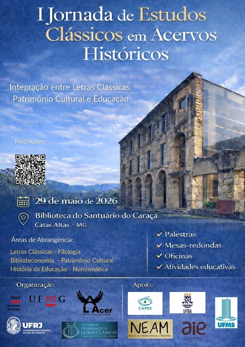codexperiodico's tweet photo. UFMG/UFRJ (Santuário do Caraça): Jornada de Estudos Clássicos em Acervos Históricos https://t.co/qOfBA9jBQ1