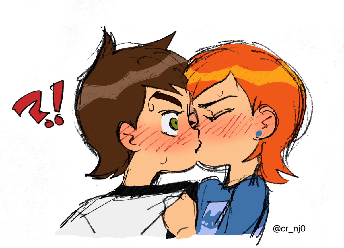 cr_nj0's tweet image. #bwen 
キス