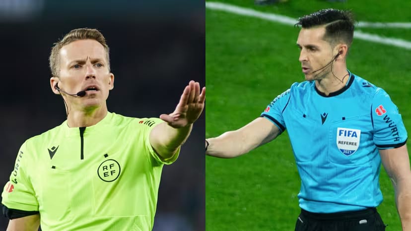 MrAsubio's tweet photo. 🚨 HABEMUS ARBITRUM 🚨

🔥 Alejandro Hdez y Del Cerro Grande estarán en el mundial de EEUU, México y Canadá.

👮🏻‍♂️ El canario y uno de sus asistentes sobre el verde y el madrileño desde la sala Vor.

🌎 ¡Enhorabuena a todos ellos por la GRANDÍSIMA noticia!

🫂 Enviarle todo el ánimo del mundo a José Mª Sánchez y su equipo, al quedarse a las puertas de que tuviésemos doble representación de árbitros de campo en la gran cita futbolística.
