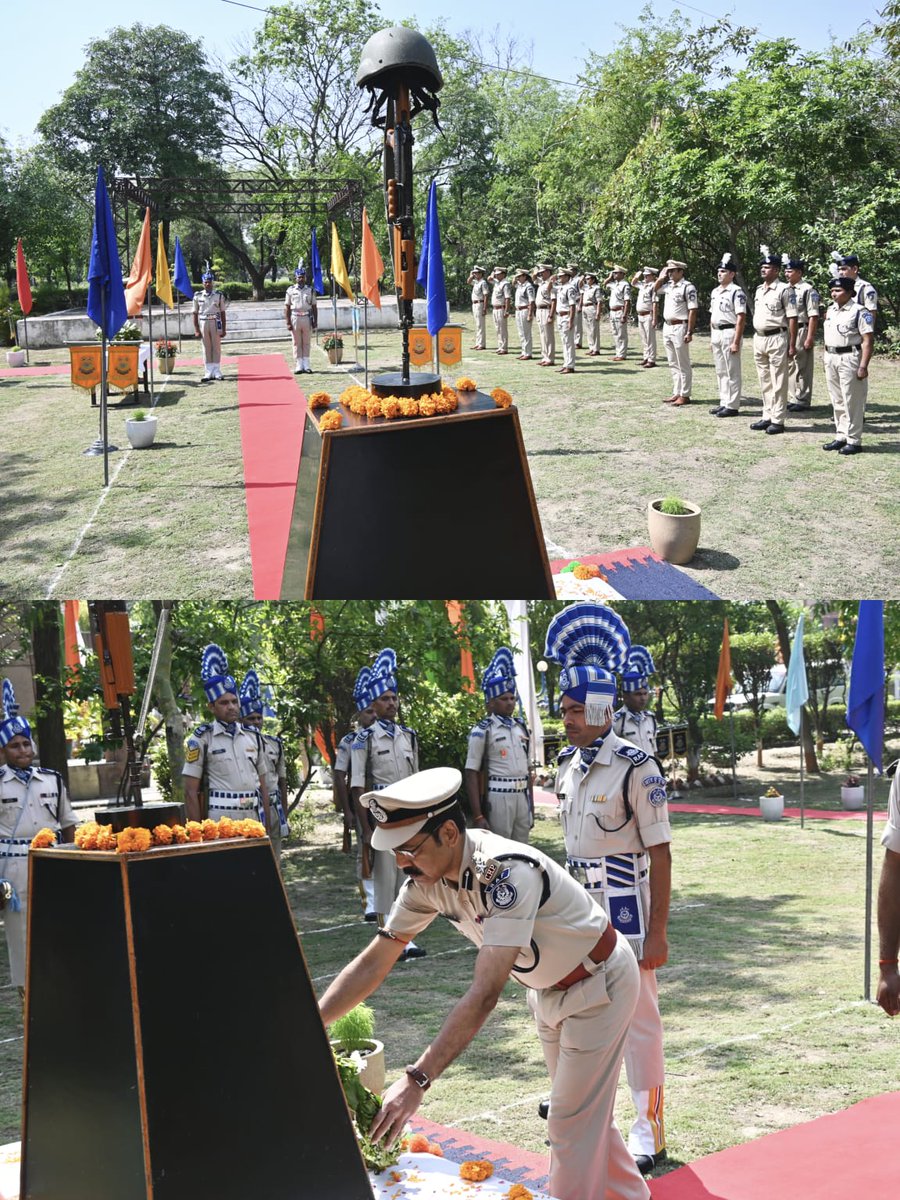 आज दिनांक 09.04.2026 को 104 BN RAF अलीगढ में शौर्य दिवस मनाया गया। इस अवसर पर श्री विनोद कुमार, कमाण्डेन्ट-104बटा0, ने शहीद स्मारक पर शहीदों के शौर्य को नमन किया एंव पुष्प माला चढाकर श्रद्वांजली अर्पित की,क्वार्टर गार्ड पर स्पेशल गार्ड के द्वारा सलामी, तथा उन वीर जवानों याद किया।