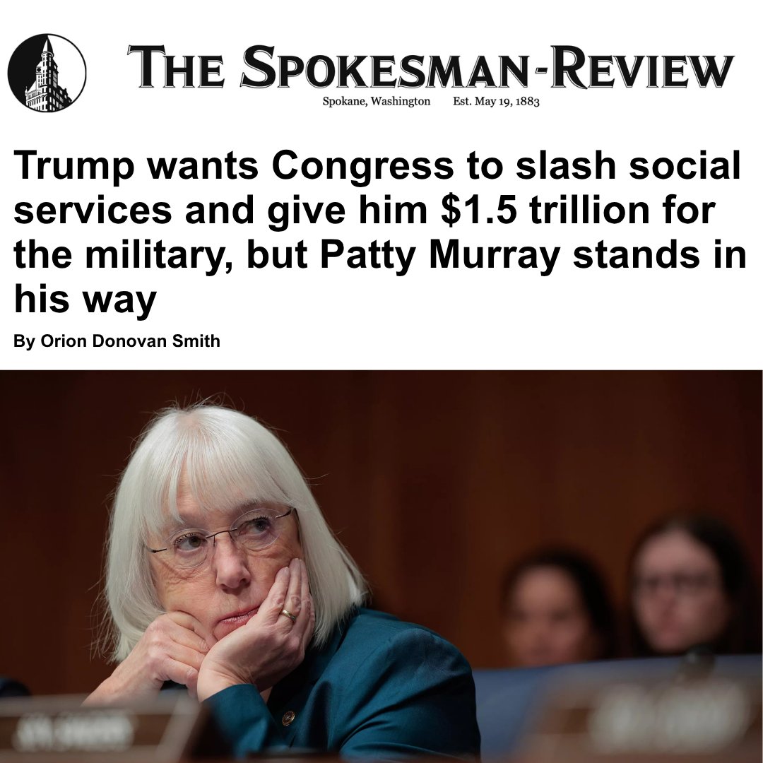 Senator Patty Murray tweet media