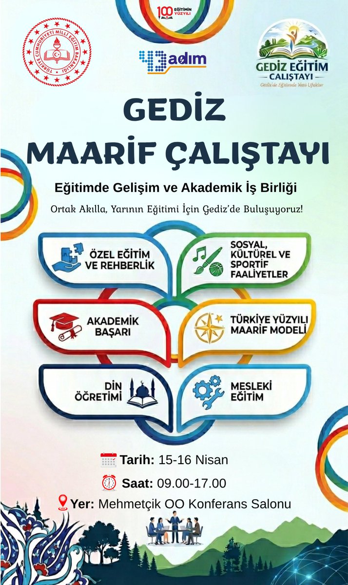 Gediz İlçe Millî Eğitim Müdürlüğü tweet media