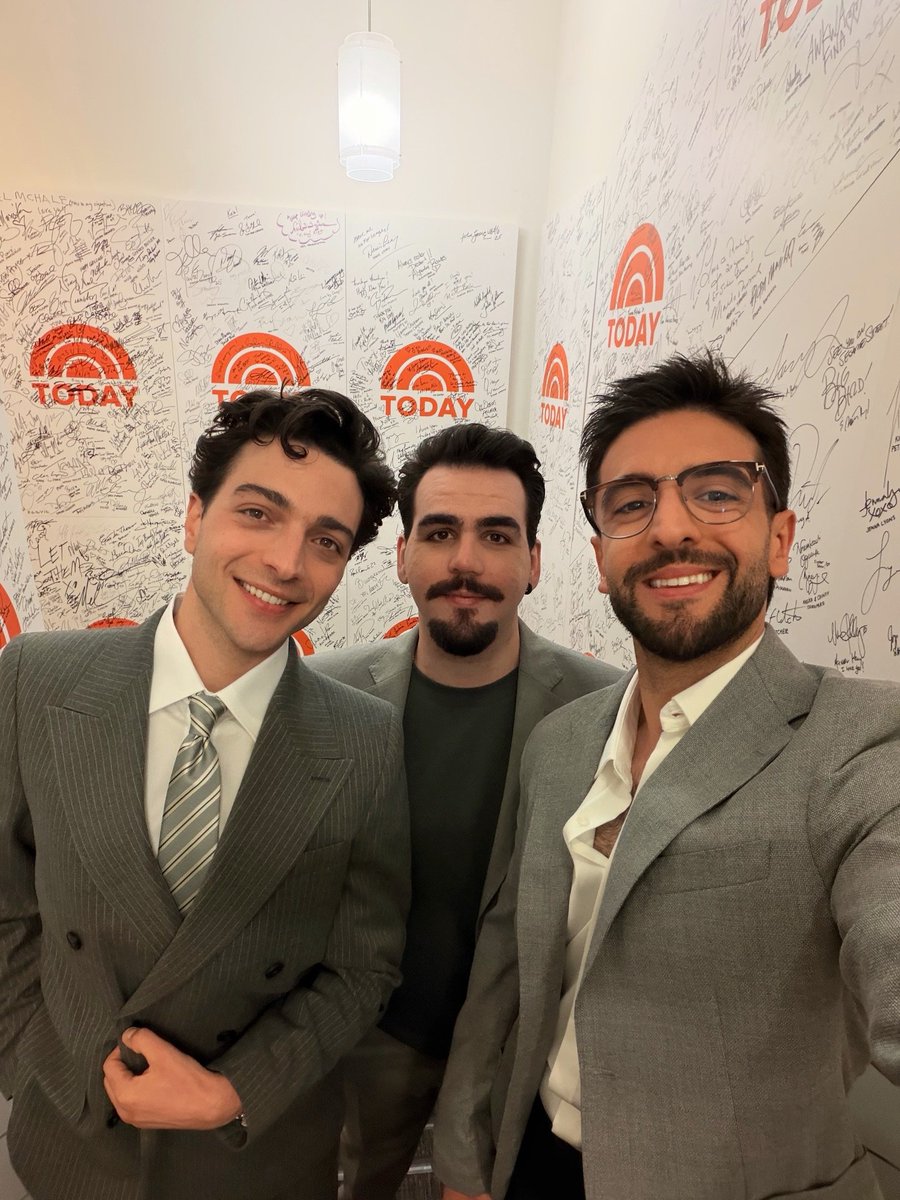 ilvolo's tweet photo. See you soon at 9:45 am ET on @todayshow ✨ https://t.co/EMbBIMcxAM