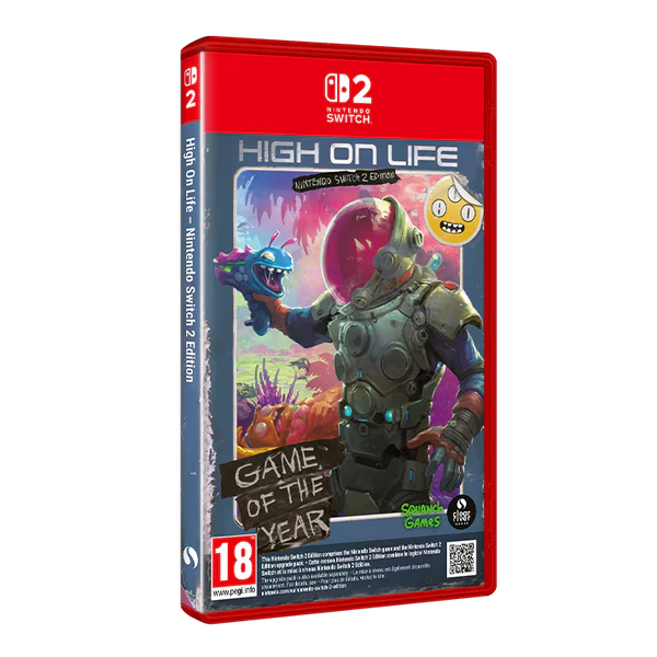 IsGameKeyCard's tweet image. 🟢 High on Life: Game of the Year Edition will be distributed as a real Game Cartridge in EUR. #Switch2 #Clearrivergames #GameKeyCard