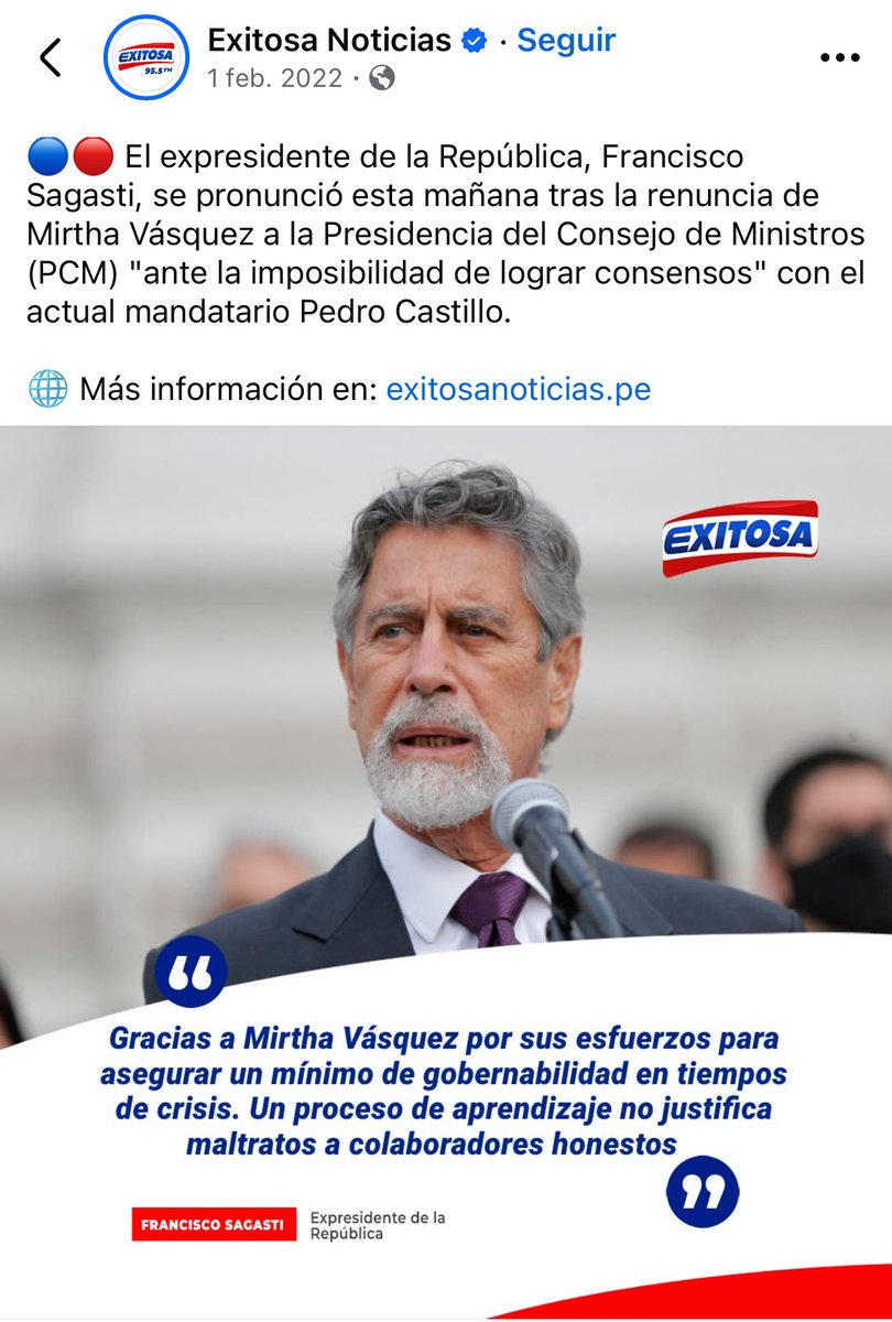 patrici28295746's tweet photo. DOBLE DISCURSO CAVIAR O DEFENSA REAL DE LA CLASE TRABAJADORA

La clase trabajadora no olvida que Francisco Sagasti envió al Tribunal Constitucional del Perú la Ley N.° 31131, norma que buscaba erradicar la discriminación laboral, para que sea declarada inconstitucional; lo que finalmente ocurrió bajo la presidencia de Marianella Ledesma. Esta decisión terminó afectando a miles de trabajadores, generando despidos y una mayor precarización de sus derechos laborales.

Con ello, se cerró la puerta a miles de trabajadores del Estado que esperaban justicia laboral, manteniéndose la precarización que el régimen CAS ha impuesto durante 17 años.

Los trabajadores no olvidamos que el llamado “grupo caviar” —del cual forma parte Mirtha Vásquez—, con su doble discurso, es señalado como responsable de que se nos negara el derecho a CTS y gratificaciones, derechos contemplados en la Ley N.° 31131.

El rol del denominado “caviarismo” sería actuar como un “caballo de Troya” para que nada cambie. Esto se evidencia en el accionar de Mirtha Vásquez cuando ejercía la Presidencia del Consejo de Ministros en el gobierno de Pedro Castillo, al suscribir el Decreto Supremo N.° 164-2021-PCM, mediante el cual se aprobó la Política General de Gobierno 2021-2026, estableciendo lineamientos que se apartaron del plan de gobierno presentado ante el Jurado Nacional de Elecciones.

Frente a ello, la clase trabajadora reconoce a la bancada del partido Perú Libre, cuyos integrantes han mantenido una posición firme y coherente en la defensa de sus derechos. En ese sentido, el liderazgo del médico @VLADIMIR_CERRON, secretario general de Perú Libre, destaca por sostener, sin ambigüedades, la necesidad de poner fin a la precarización laboral y reivindicar los derechos históricos de los trabajadores.

Su postura ha sido clara y consecuente en la lucha por la estabilidad laboral, la igualdad de derechos y la justicia social, en contraste con otros actores políticos que han evidenciado incoherencias entre su discurso y sus acciones.

La lucha por los derechos laborales no admite doble discurso: o se está del lado de los trabajadores o se está en contra de ellos. @Perulibreprensa @PERU_LIBRE @GP_PeruLibre @flaviocruzperu @GonzaAmerico @kellyportalati2 @waldemar_cerron @MariaAguerogut1 @ElizabethTaipe8 @AlanocaIsaac @MontalvoCubasPE