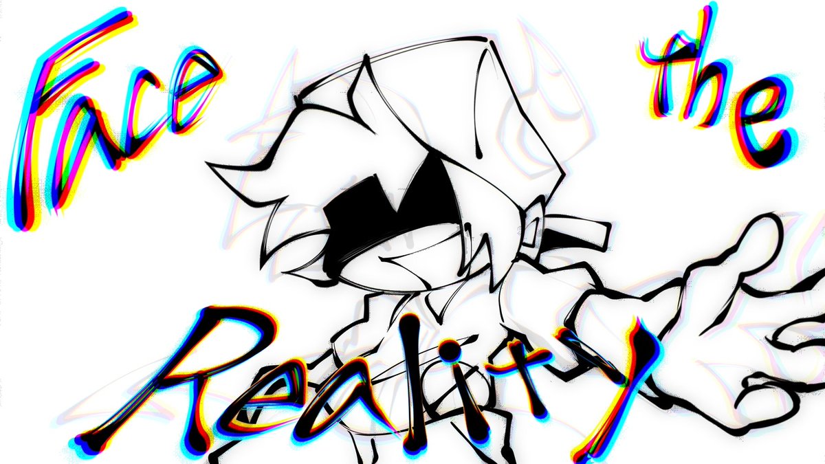 Pandora_P4's tweet image. "Face the Reality"
#fnf
#fnfcorruption
#fridaynightfunkin
#fridaynightfunkinevilmod