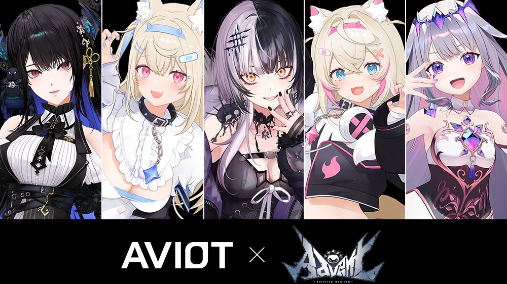 AVIOT ×ホロライブ English -Advent- コラボイヤホン 販売中