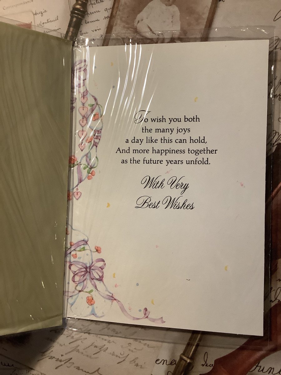 WatsonsVintage's tweet photo. ONLY ONE AVAILABLE! RARE Vintage Circa 1980s  'With Best Wishes On Your Engagement' Card -ADORABLE Mouse and Rabbit Design &amp; Sentimental Verse - Retro/Kitsch https://t.co/YNCU6jcIvC via @Etsy #VintageCards #EngagementCards #80snostalgia #SweetVerseCards #UnusualCards #PrettyCards https://t.co/duFdAlkC6X