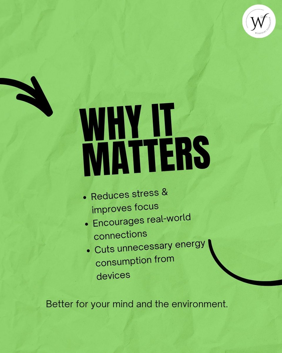 wisefolksFound's tweet photo. Sometimes, the best way to reconnect is to disconnect. 🌱 Digital detox isn’t just self-care—it’s a step toward mindful, sustainable living.
#DigitalDetox #MindfulLiving #SustainableLifestyle #ScreenFree #Wellbeing https://t.co/uZpukKgPBm