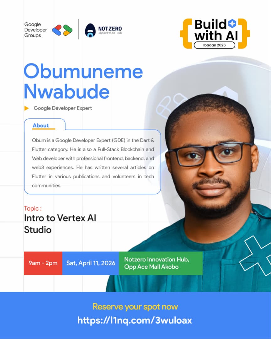 Gdg Ibadan 🚀 | #devfestibadan25 tweet media