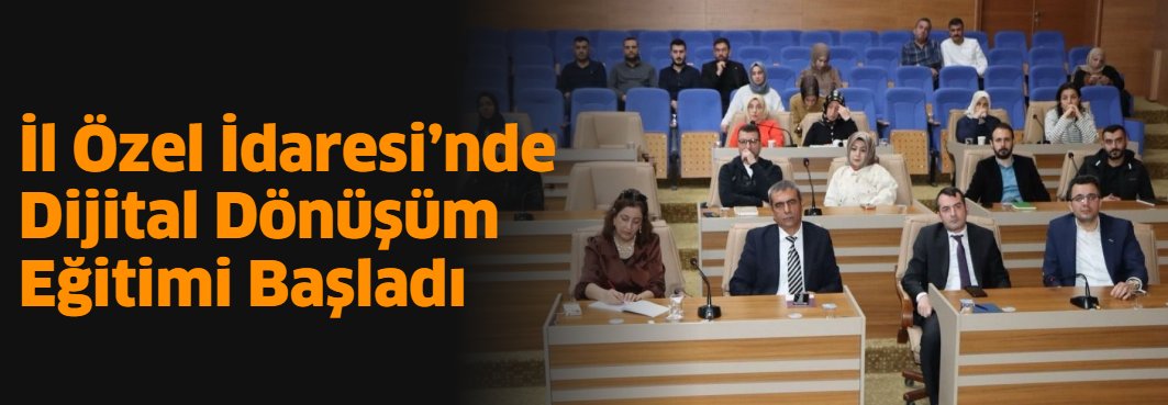 İl Özel İdaresi’nde Dijital Dönüşüm Eğitimi Başladı elazighaberkent.com/haber/27779598… 
#elazığ #elazığhaber <a href="/elazigozelidare/">Elazığ İl Özel İdaresi</a>