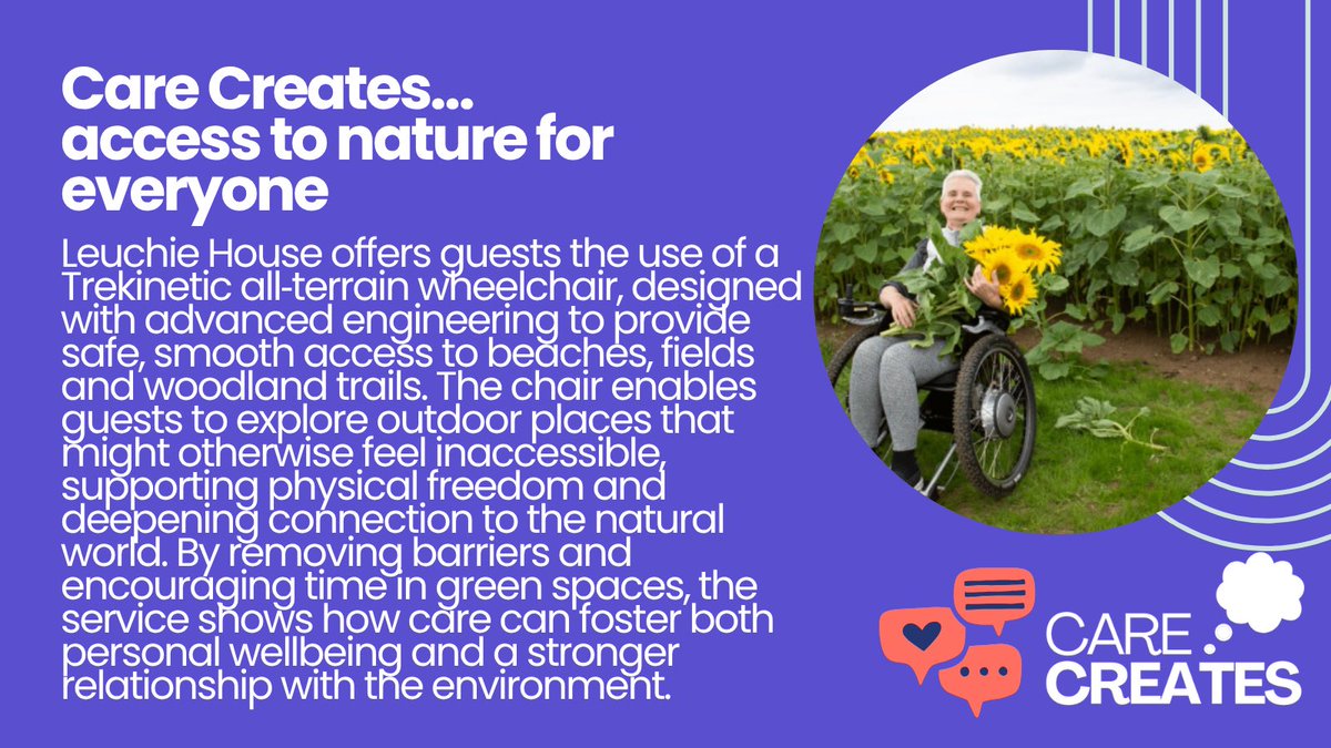 DrDMacaskill's tweet image. Fantastic examples of how good #socialcare links people and the natural world. Care for people requires care for the #environment. #CareCreates @scottishcare