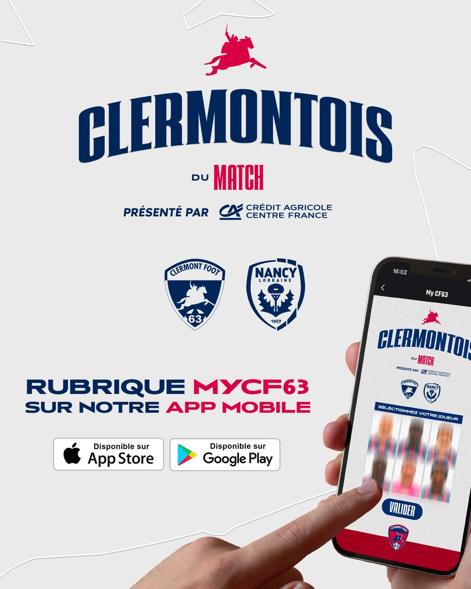 Clermont Foot 63 tweet media