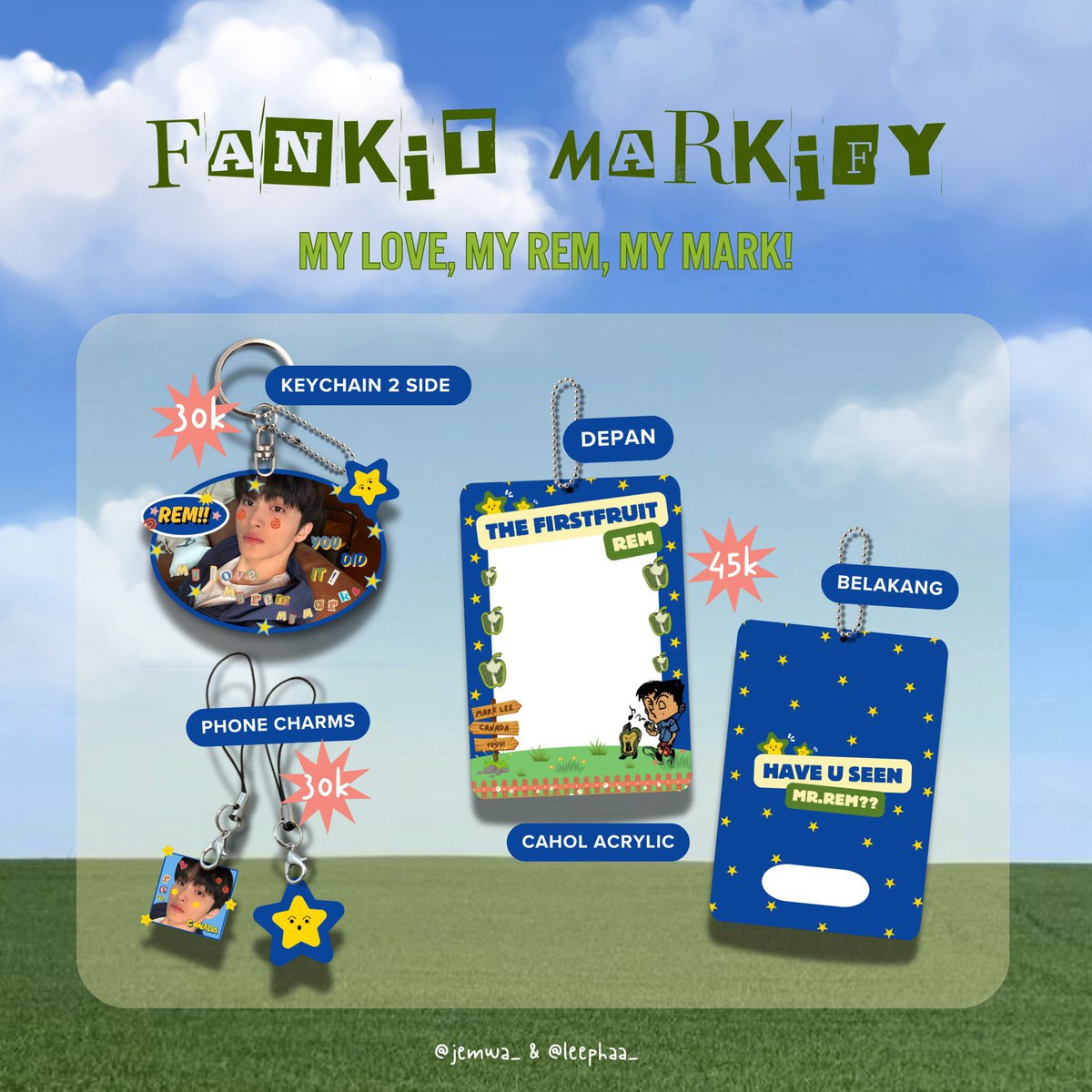 Dreamyogurtco's tweet photo. ୨୧ 🇲🇾 go : fankit markify by @jemwa_ 

💵 RM8-24

𐙚 only claim if you're 208% sure to buy [no backout]
𐙚 price excl ems &amp; postage
𐙚 no depo &amp; reservation
𐙚 link to claim: https://t.co/DqaPFBKsAm

✰ deadline : 14/4

#pasarNCT #pasarNCTmy https://t.co/5YG549VxLZ