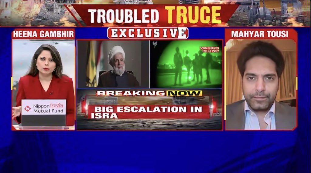 As I mentioned just now live on Times Now India, the Islamic Republic currently has a number of factions fighting against each other over this chaotic ceasefire.

Trump has single-handedly created mayhem inside the IRGC.