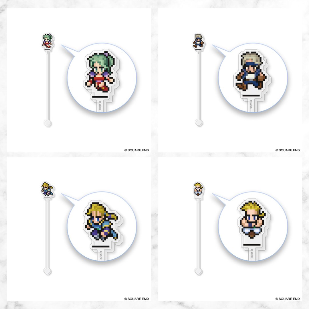 東京&大阪&名古屋】 SQUARE ENIX POP UP CAFE #FFピクセルリマスター