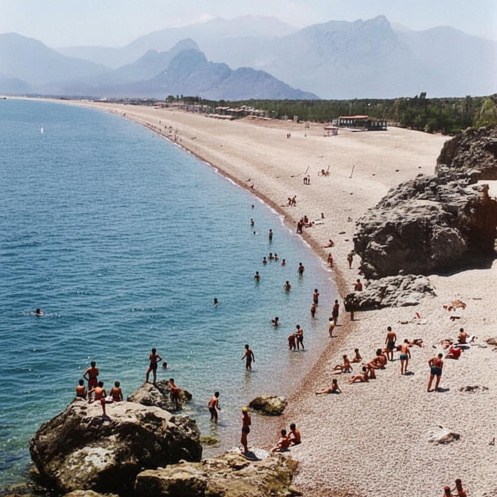 GuvenMarut's tweet photo. Antalya, Konyaaltı… 1970’ler. https://t.co/3dTlWPJ6xA