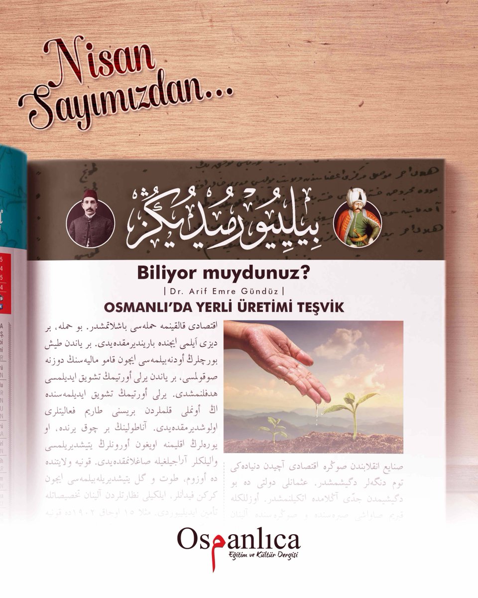 Osmanlıca Dergisi tweet media