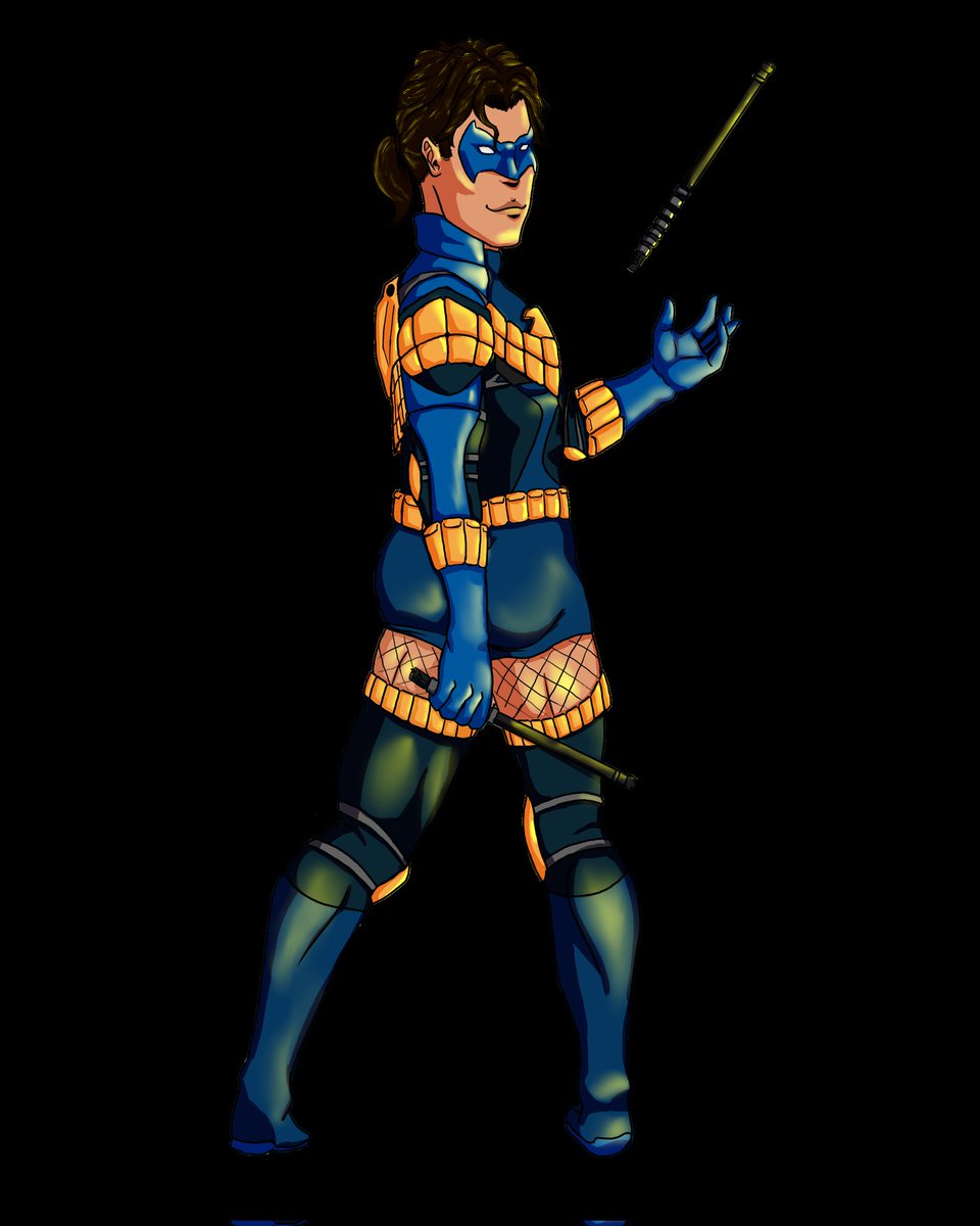 The return of my comic book series, with a throwback to my previous #Nightwing pieces

#dickgrayson #throwbackart #comicart