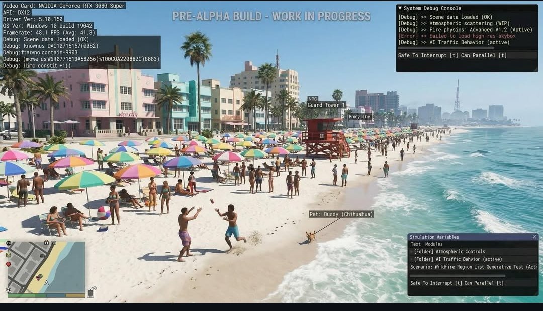 GtaSixVault's tweet photo. GTA 6 LEAK SCREENSHOTS 
#GTAVI #GTA6 https://t.co/pAEysKxwsd