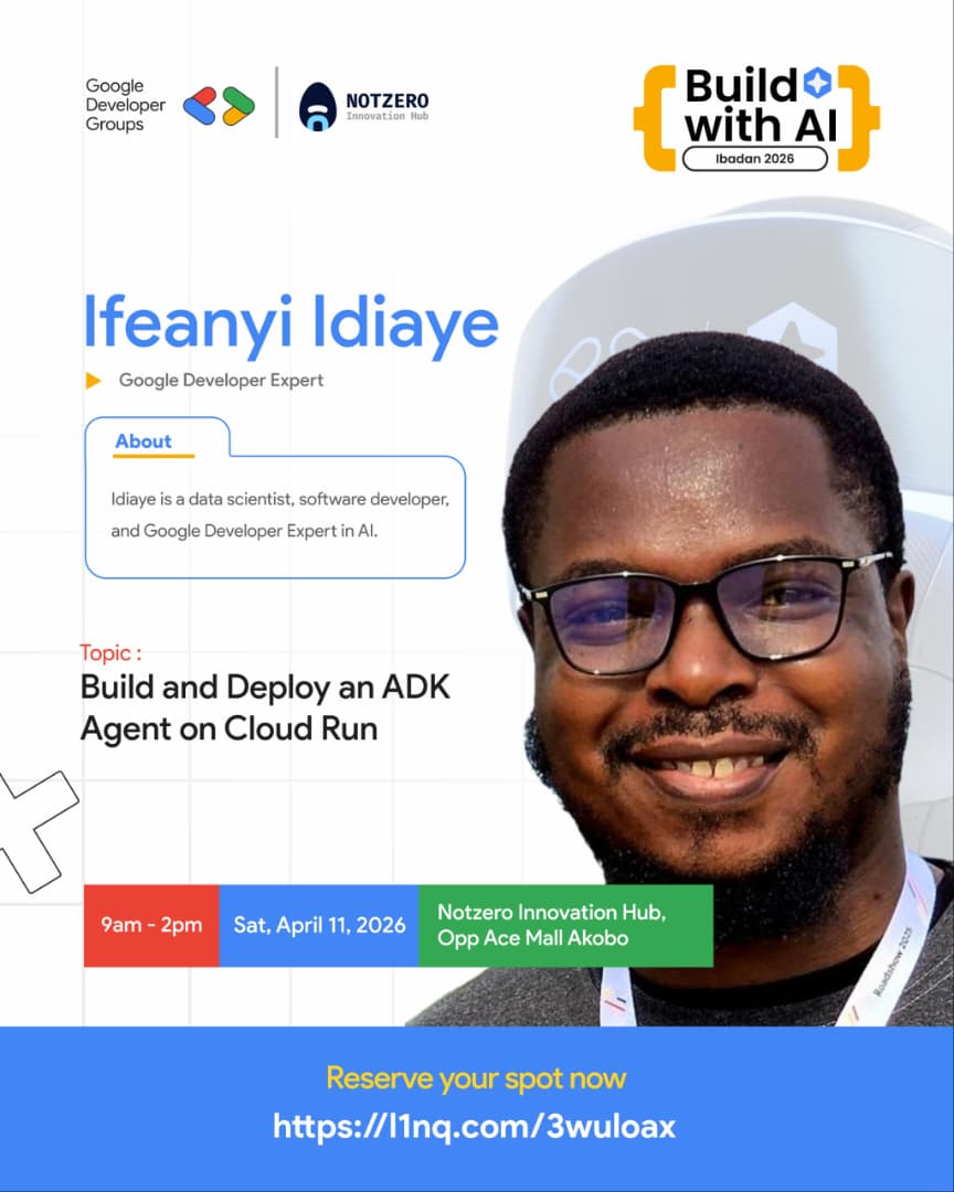 Gdg Ibadan 🚀 | #devfestibadan25 tweet media
