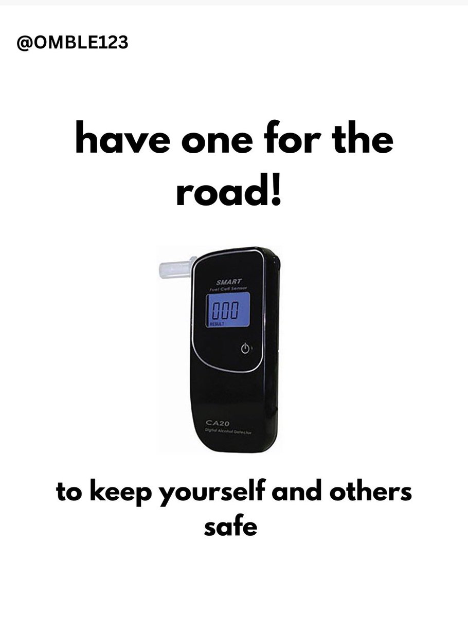 OMBLE123's tweet photo. @OneMinuteBriefs 

One Minute Brief of the Day - 09/04/26
Create posters to advertise #SelfBreathalysers 
@OneMinuteBriefs https://t.co/J9dDDKdar3