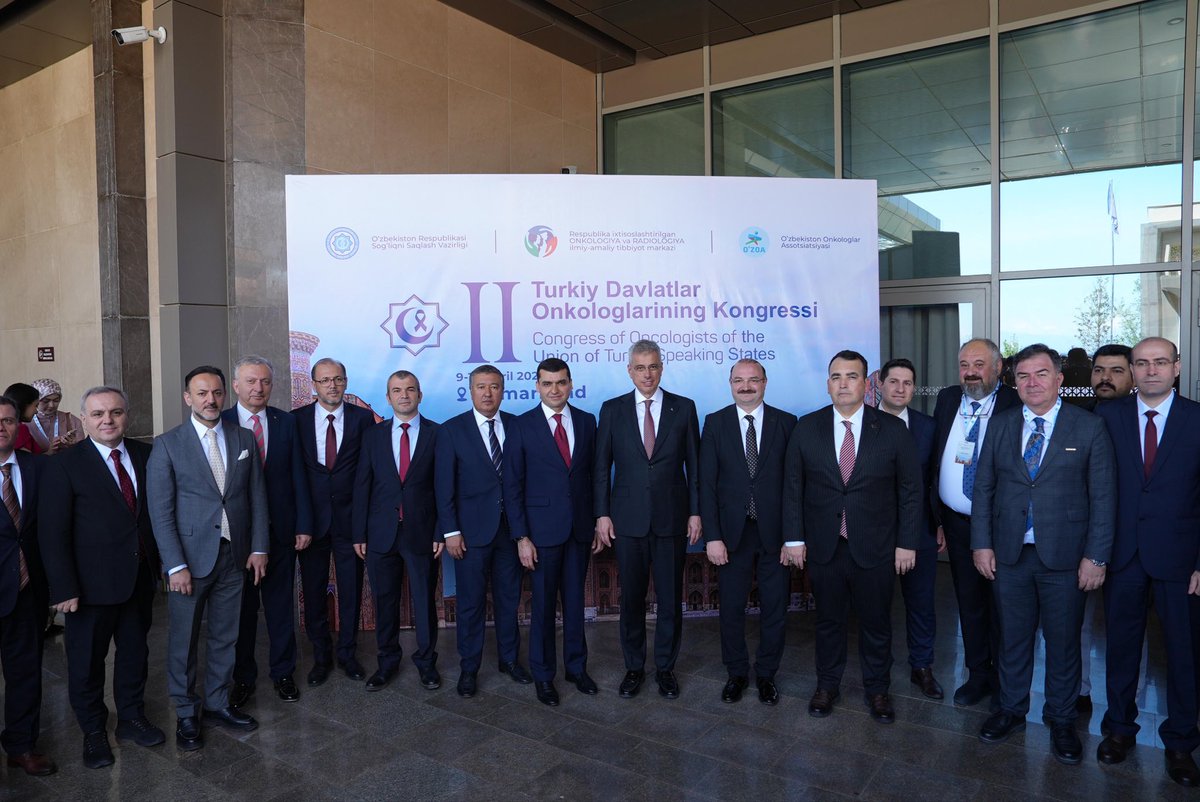 📍Özbekistan

İlmin ve irfanın kadim şehri Semerkant’ta, II. Türk Dili Konuşan Devletler Onkologlar Kongresi vesilesiyle bilim insanlarımızla bir aradayız.

Kanserle mücadelede hayati öneme sahip olan yerli CAR-T hücre tedavimizden Ulusal Gen Bankası projemize, millî gururumuz