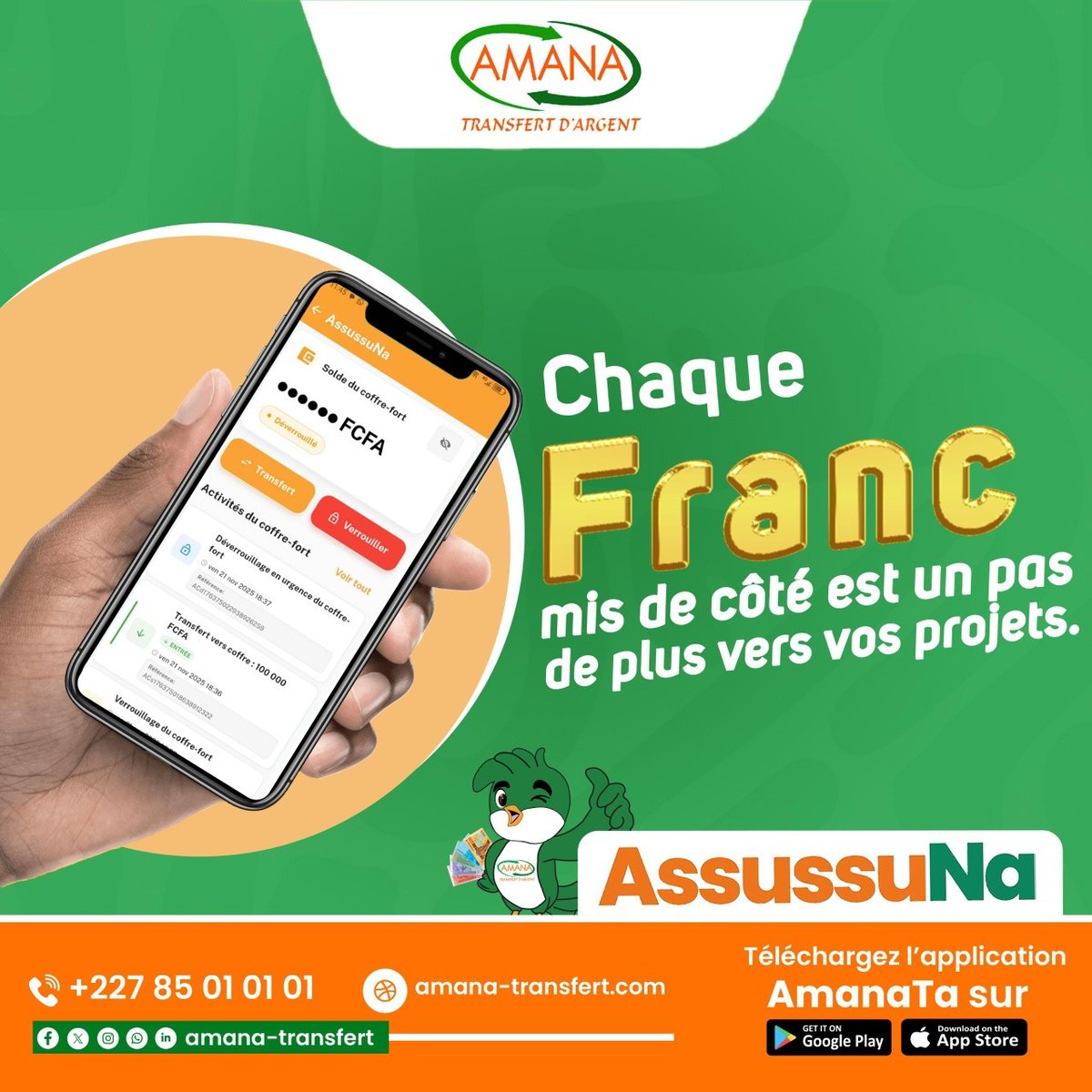 AMANA Transfert d'Argent tweet media