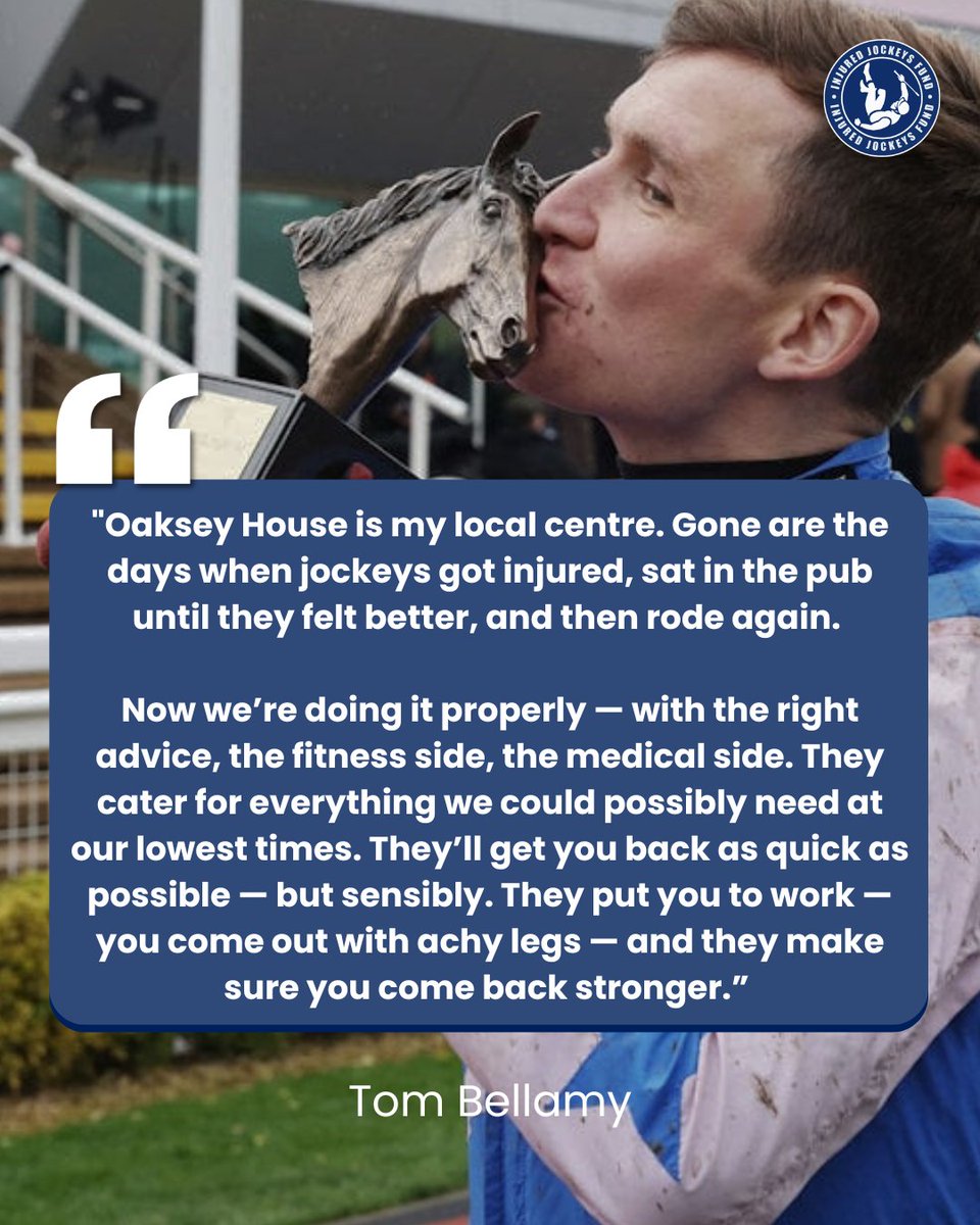 Injured Jockeys Fund tweet media