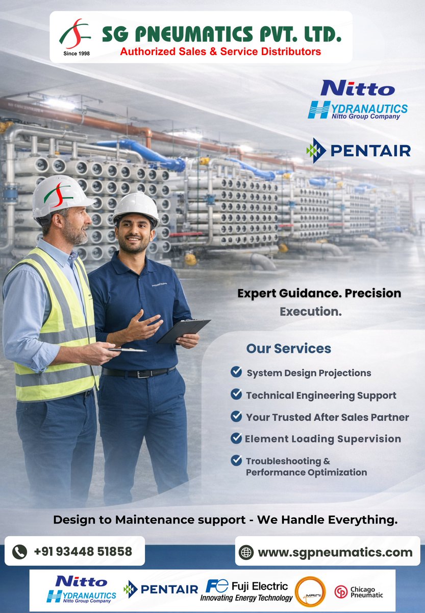 SG PNEUMATICS PVT LTD tweet media