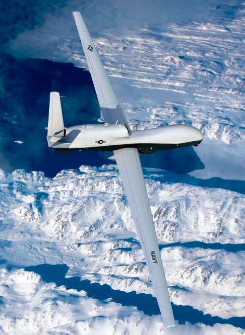 Osint613's tweet image. A US Navy MQ-4C Triton drone conducted a three-hour surveillance mission over the Strait of Hormuz, which remains closed by Iran.

@Osinttechnical
