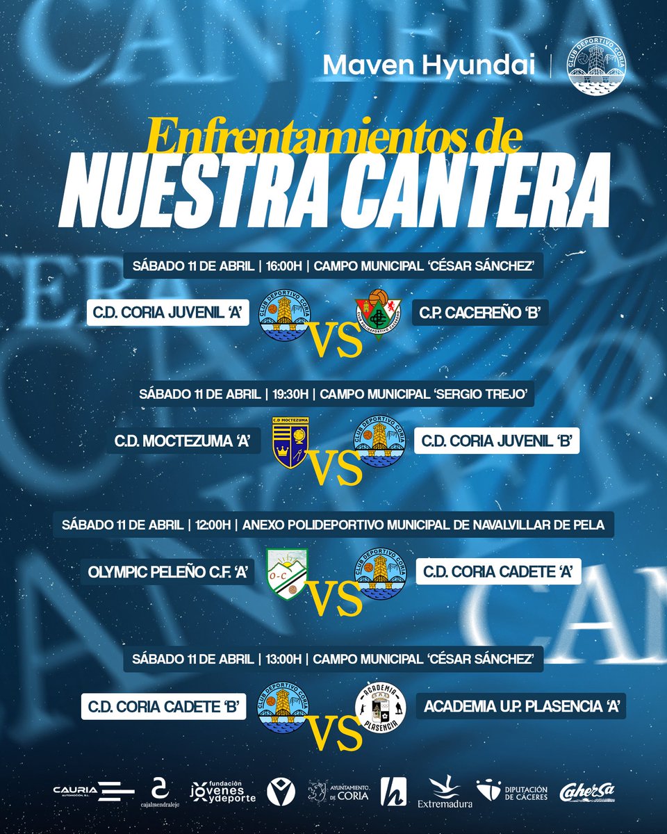 Escuela de Fútbol Base CD Coria tweet media