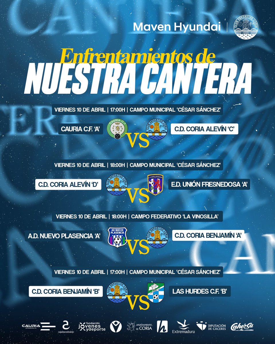 Escuela de Fútbol Base CD Coria tweet media