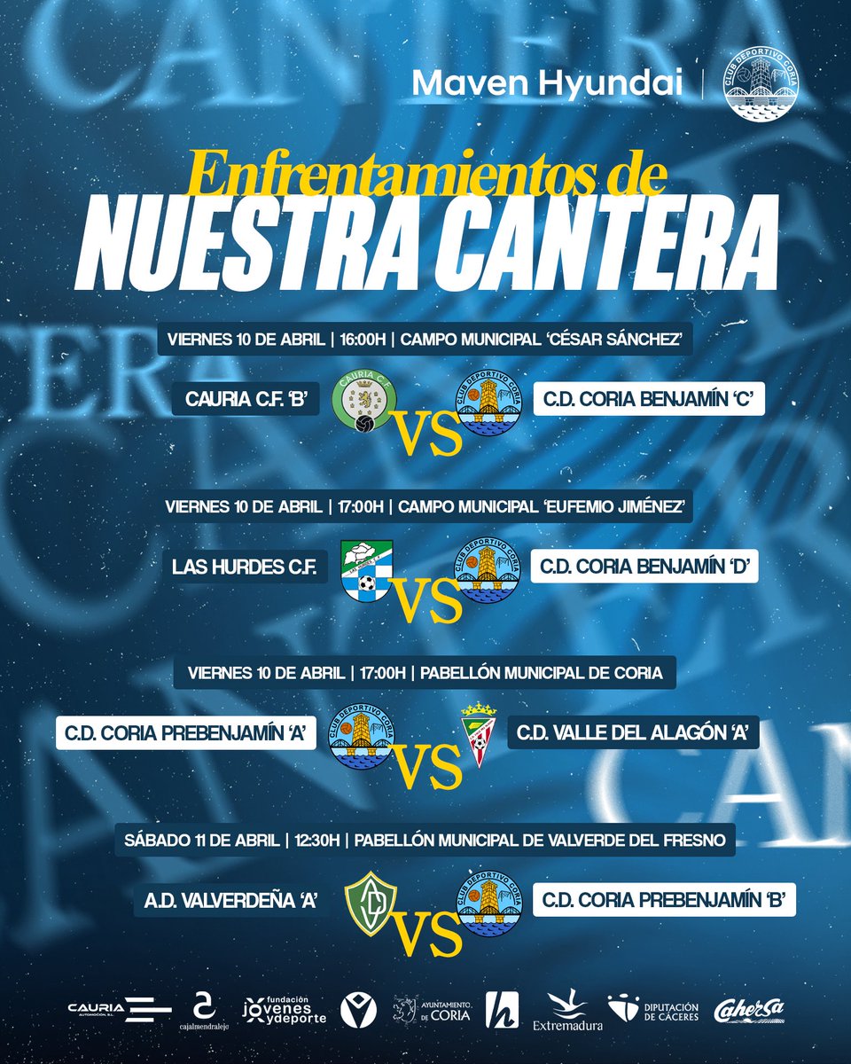 Escuela de Fútbol Base CD Coria tweet media