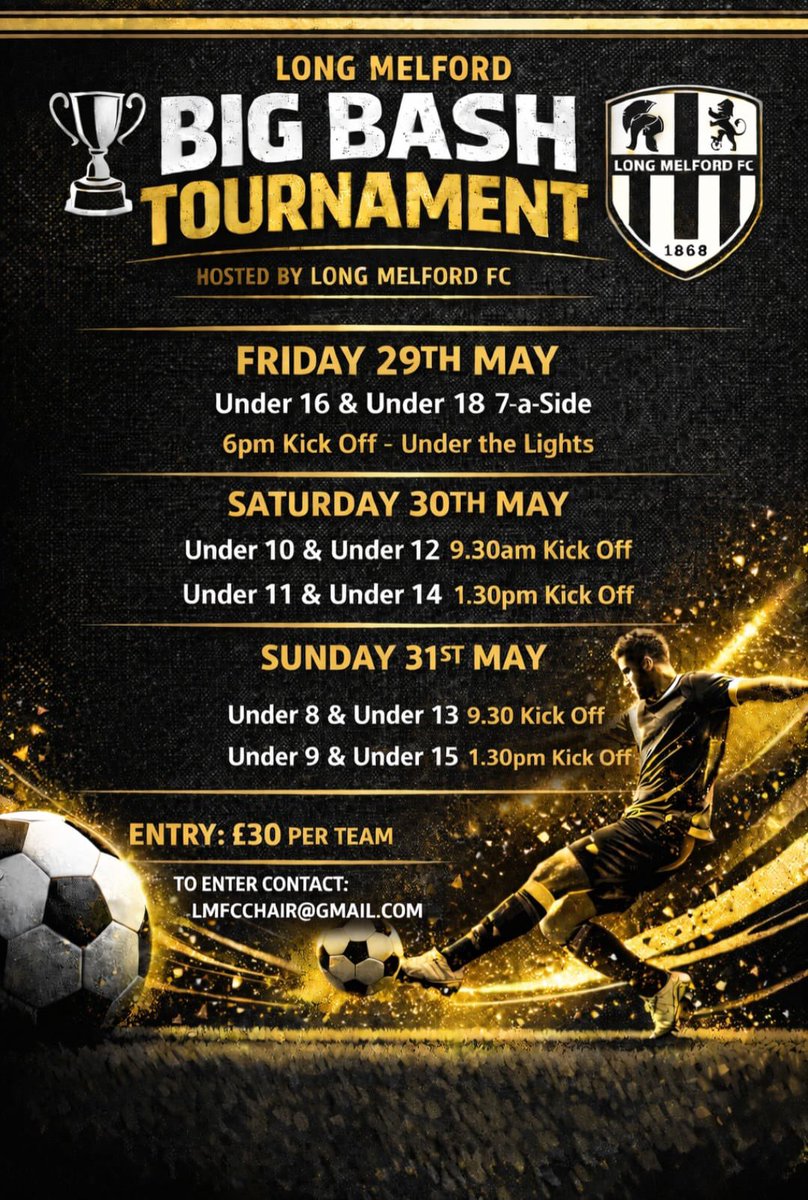 Long Melford Football Club tweet media