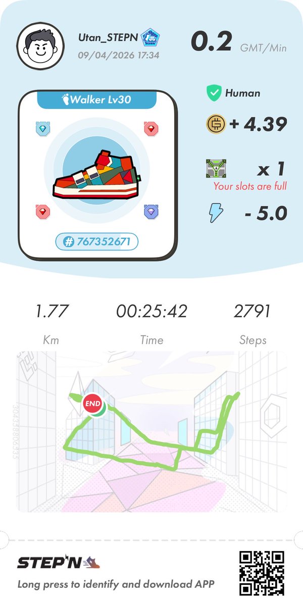 うーたん【庶民で凡人で会社員なSTEPNerで散歩士👟クレーンゲーマー】 tweet media